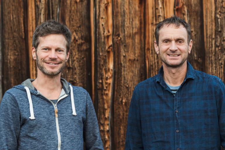 Klaus Krumböck, Berufsfotograf und Martin Scherr, Hüttenwirt - beide aus Leidenschaft!