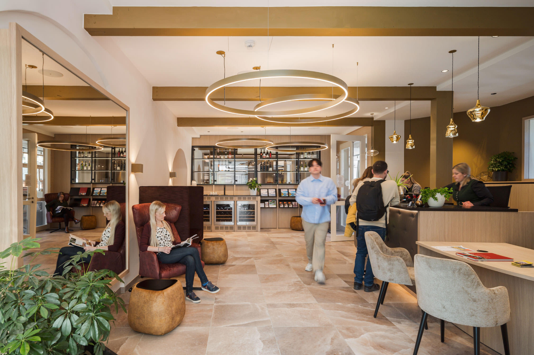 Empfang im Heritage Hotel Hallstatt