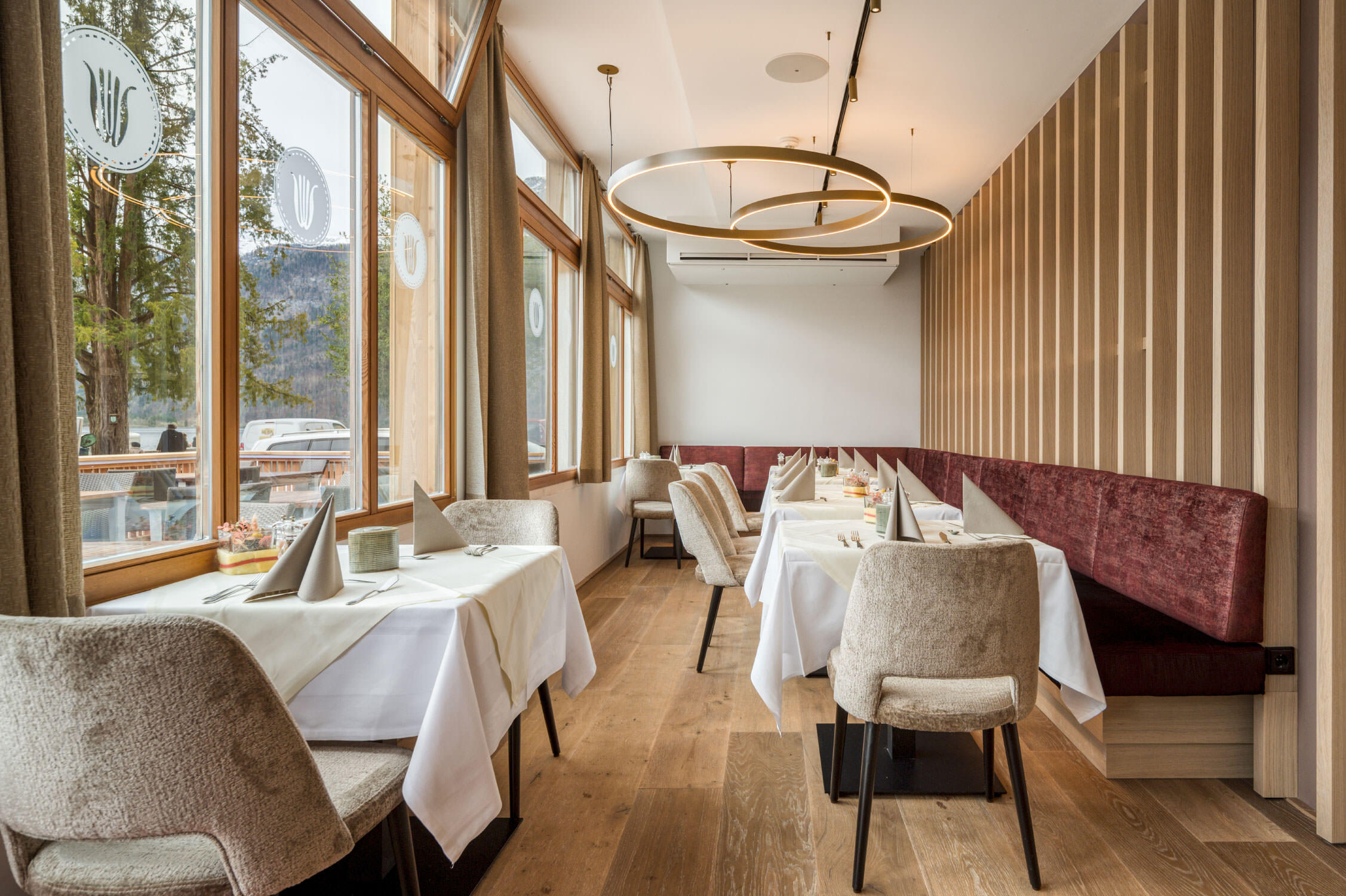 Hotelfotografie im Restaurant des Heritage Hotel Hallstatt